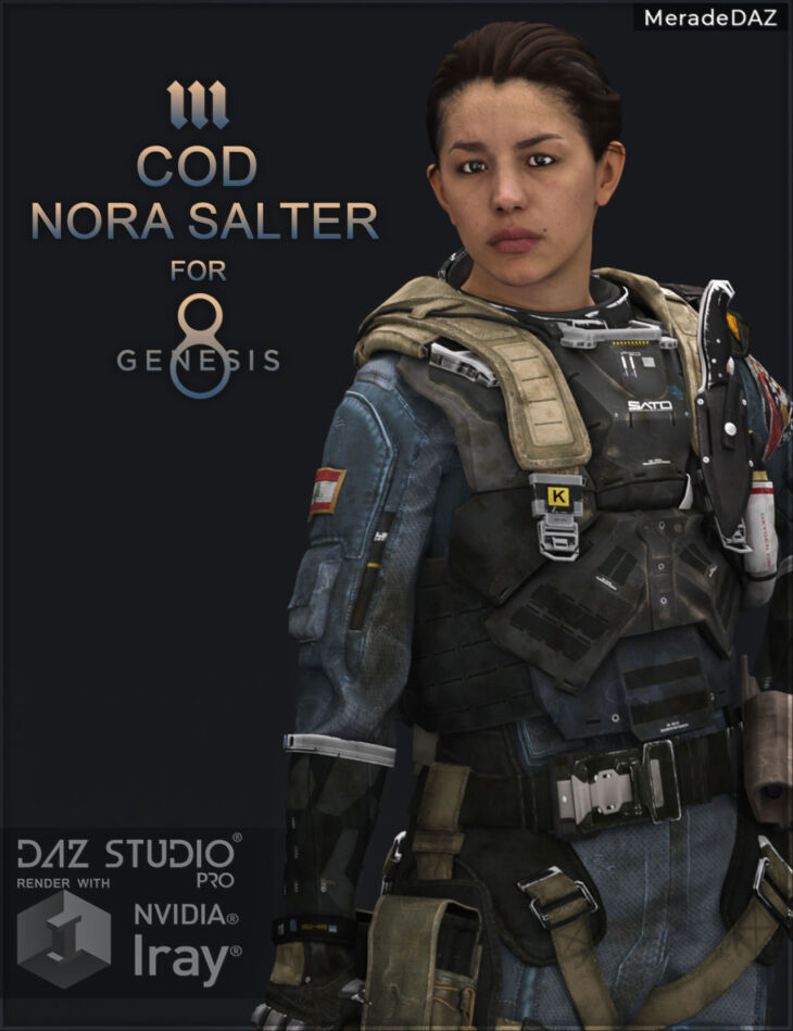 Cod Nora Salter For Genesis And Female Render State