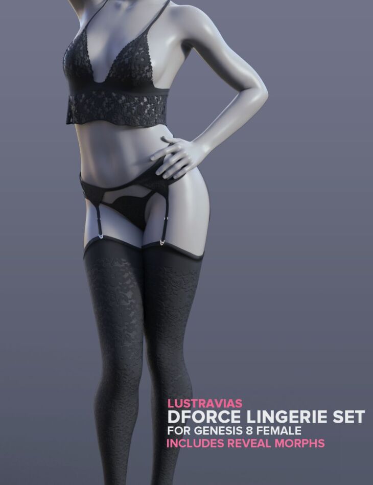 Dforce Lingerie Set For G F Render State