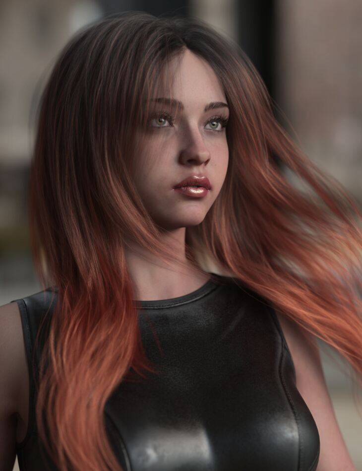 Layered Long Hair Texture Expansion Render State