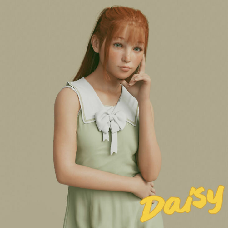 Daisy Character Morph For Genesis Female Render State