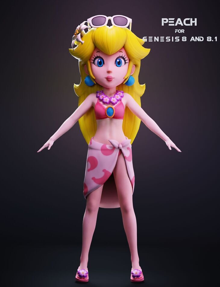 Peach For Genesis And Female Render State