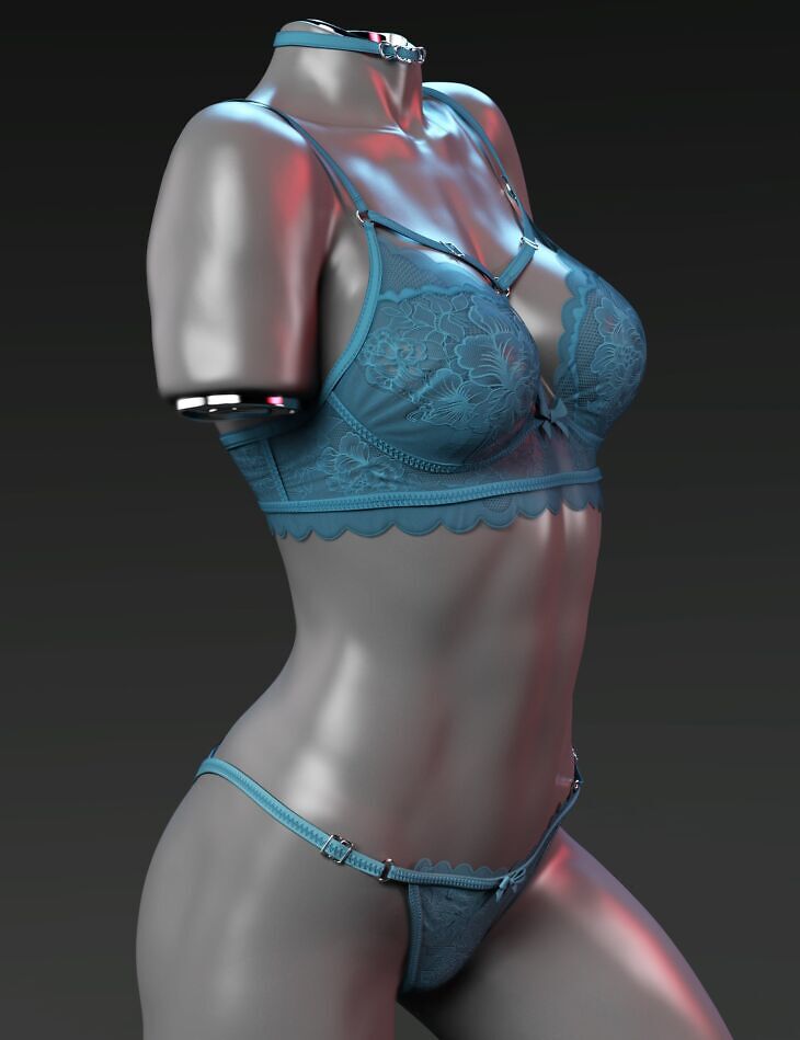 X Fashion Nanier Lingerie For Genesis 9 Render State