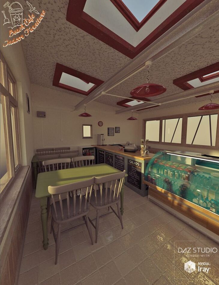 Beach Cafe Interior Furniture 