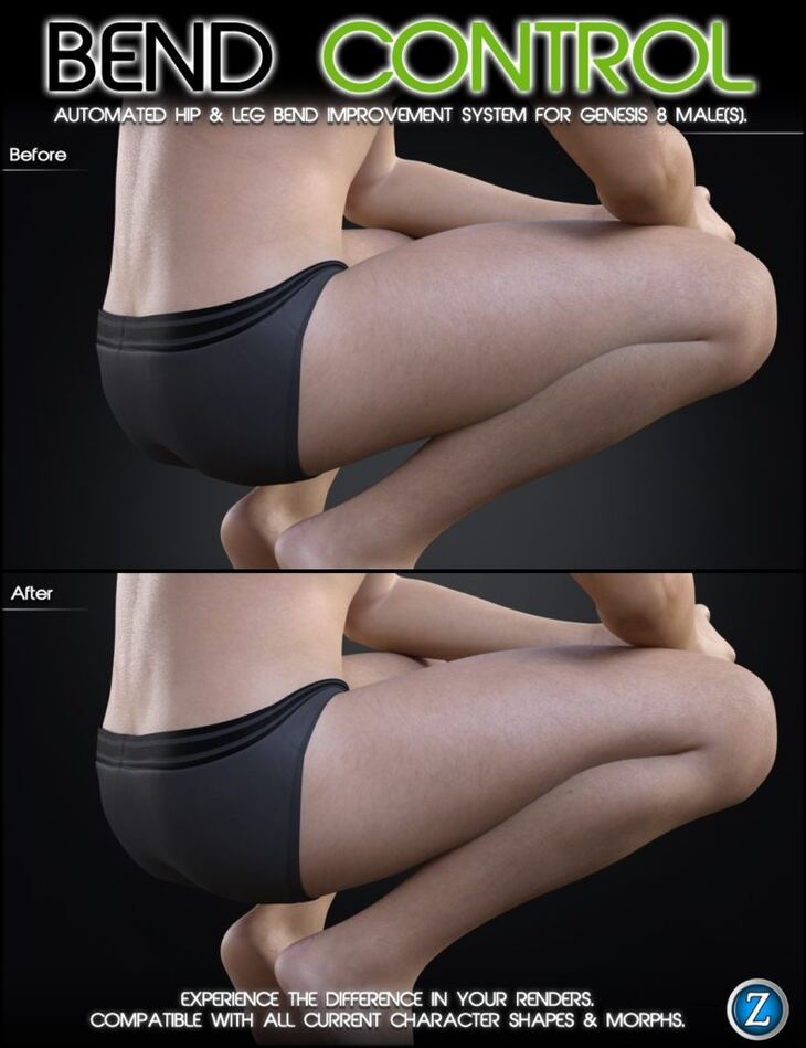 Bend Control for Genesis 8 Male(s) Bend Control for Genesis 8 Male(s)