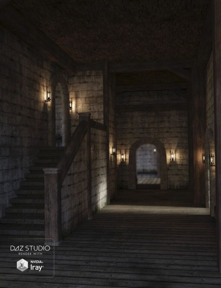 Castle Hallway 