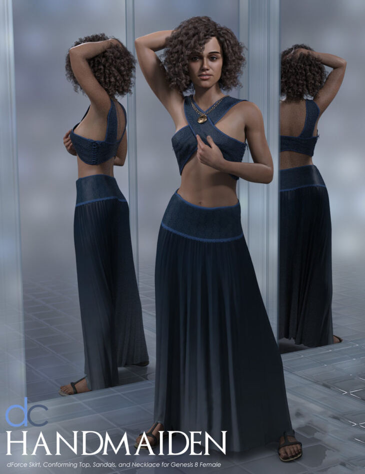 DC-HandMaiden for Genesis 8 Female DC-HandMaiden for Genesis 8 Female