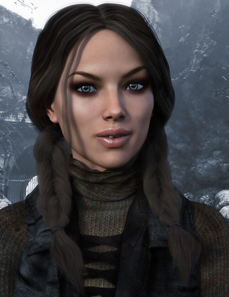 Emma Hair for Genesis 3 Female(s) 