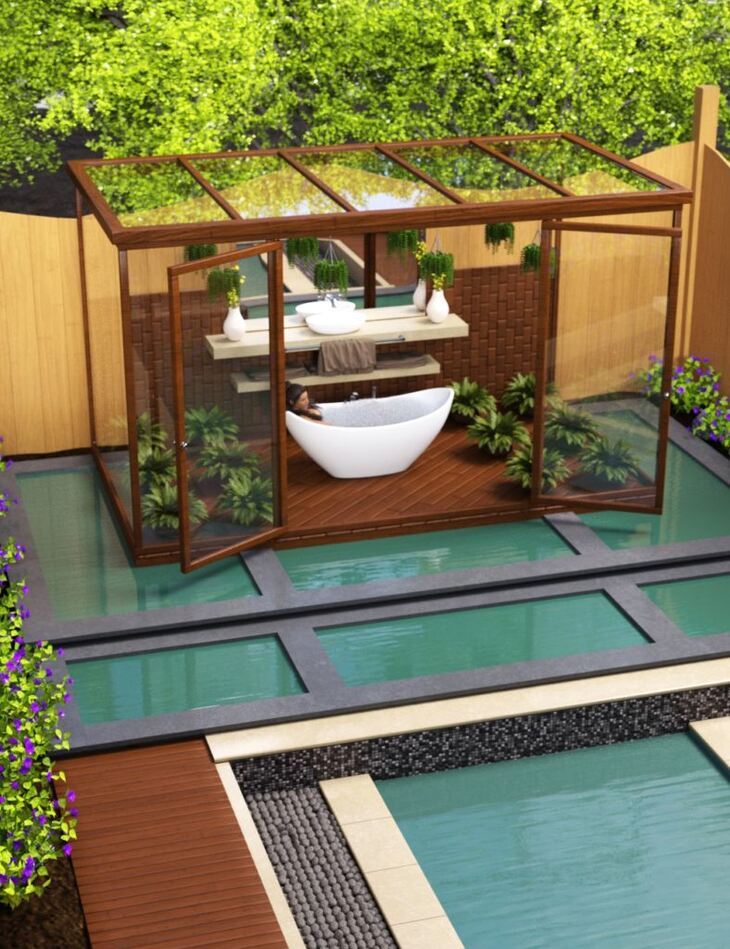 Garden Bathroom Garden Bathroom