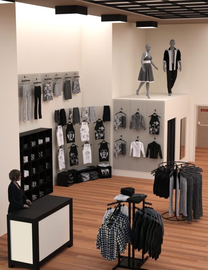 Hang It Up Storefront and Storefront Fillers 