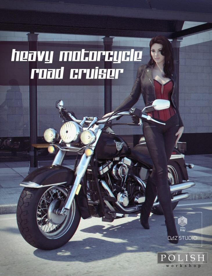Heavy Motorcycle Road Cruiser Heavy Motorcycle Road Cruiser
