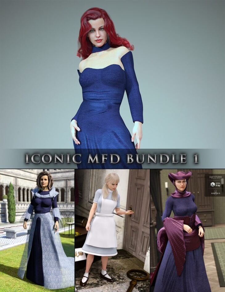 Iconic MFD Bundle 1 for Genesis 8 Female(s) 