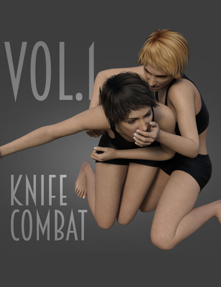 Knife Combat vol.1 for Genesis 8 Female