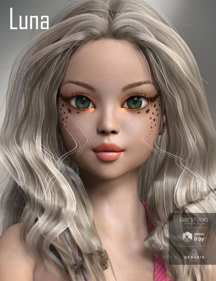 Luna for Genesis 8 Female