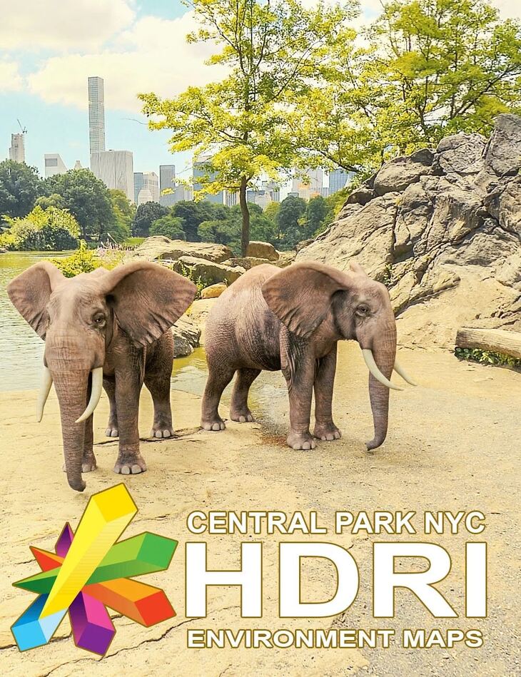 MEC4D HDRI Central Park NYC - Megapack