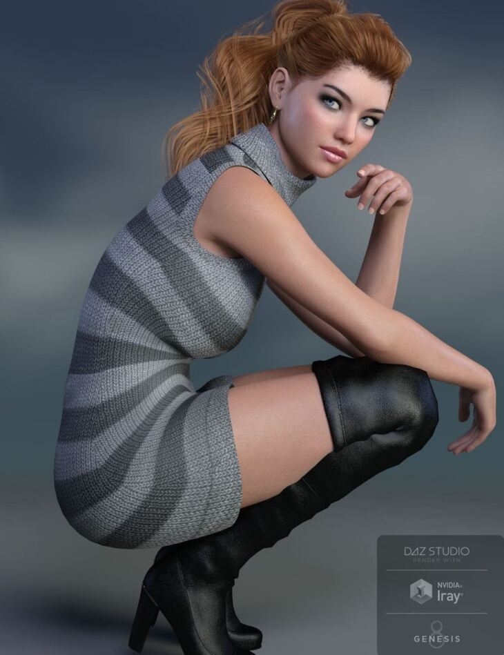 Maggie Outfit for Genesis 8 Female(s) Maggie Outfit for Genesis 8 Female(s)