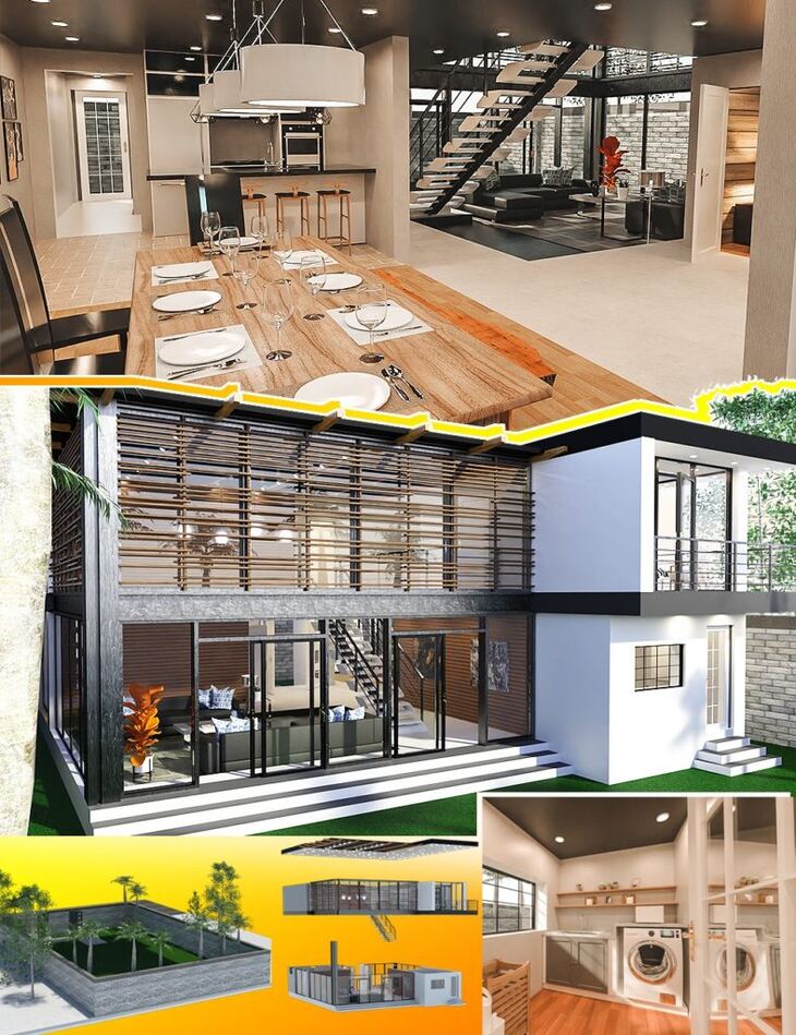 Modern Rustic House Modern Rustic House