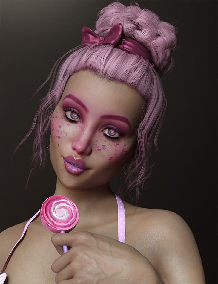 Patience for Genesis 8 Female and Patience Earrings Patience for Genesis 8 Female and Patience Earrings