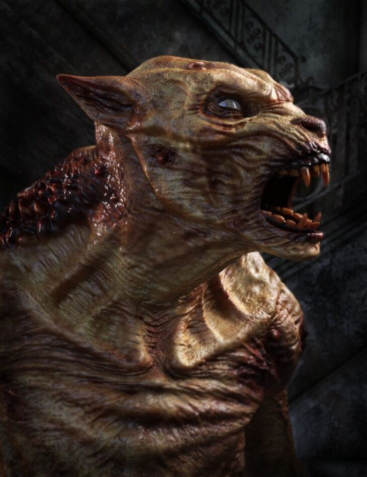 Plague Wolf HD for Genesis 8 Male Plague Wolf HD for Genesis 8 Male