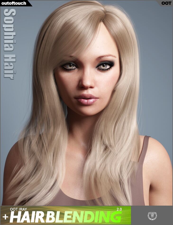 Sophia Hair For Genesis 3 And 8 Female S Render State