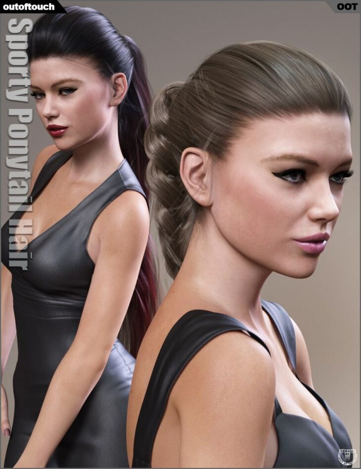 Sporty Ponytail Hair and OOT Hairblending 2.0 for Genesis 3 Female(s) Sporty Ponytail Hair and OOT Hairblending 2.0 for Genesis 3 Female(s)