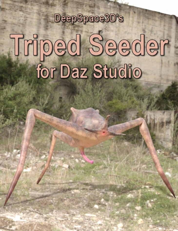 Triped Seeder For Daz Studio Triped Seeder For Daz Studio