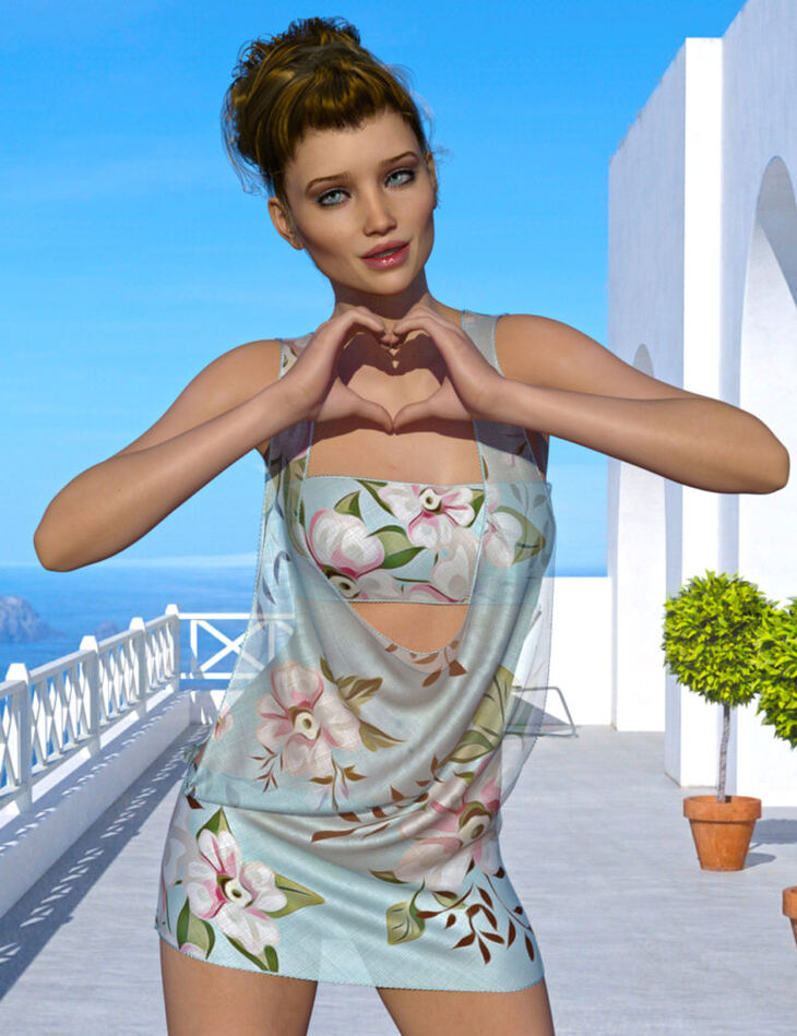 dForce - Yolanda Dress for G8F dForce - Yolanda Dress for G8F