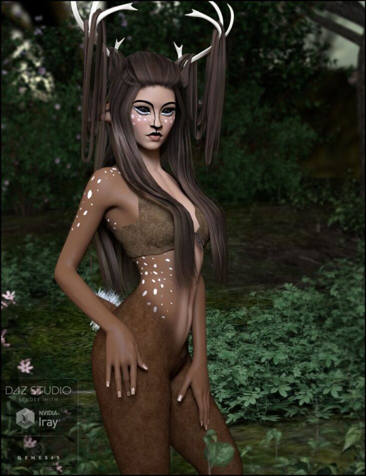 Forest Fantasy: Fawna for Genesis 3 Female(s)
