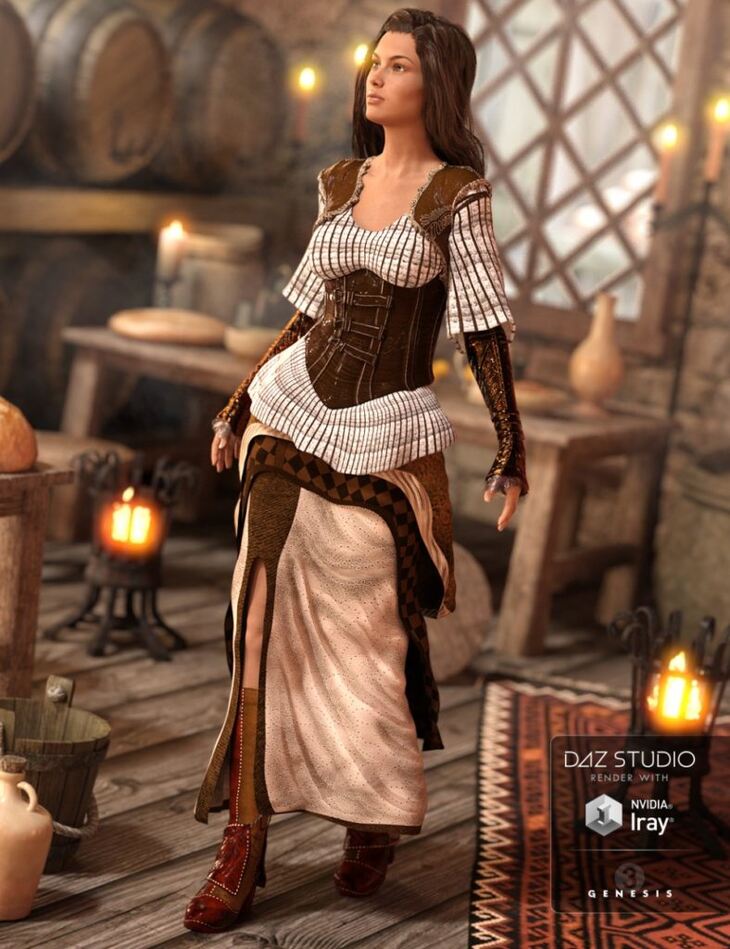 Rivetina Steampunk for Genesis 3 Female(s) 
