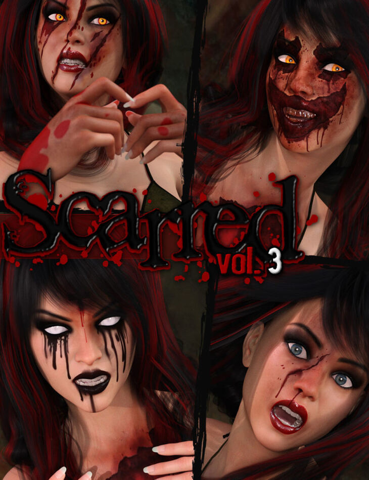 Scarred Vol. 3 for Genesis 8 Female(s)