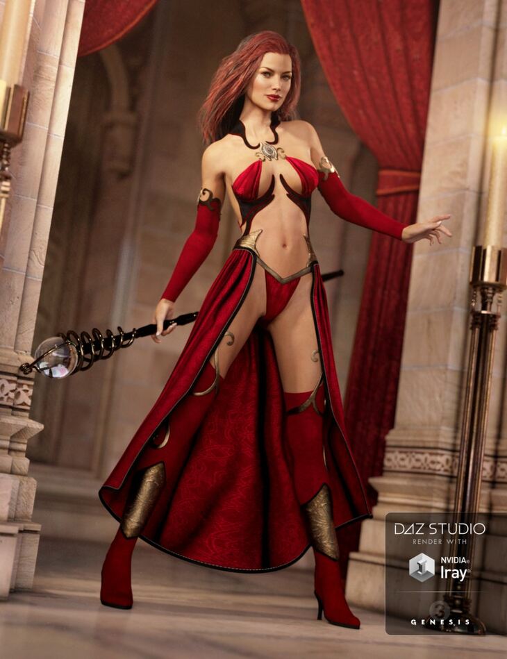Sexy Sorceress For Genesis Female S Render State
