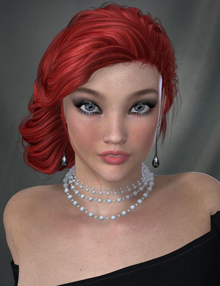 Baroness Hair Colors For Genesis 2 Female S And Victoria 4 Render