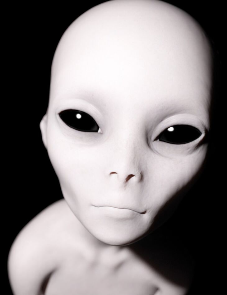 Grey Alien for Genesis 3 Female – Render-State