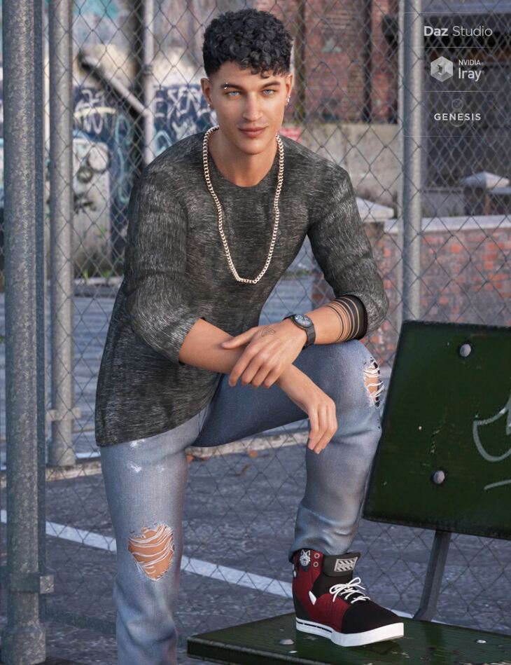 Street Style Outfit for Genesis 8 Male(s) – Render-State