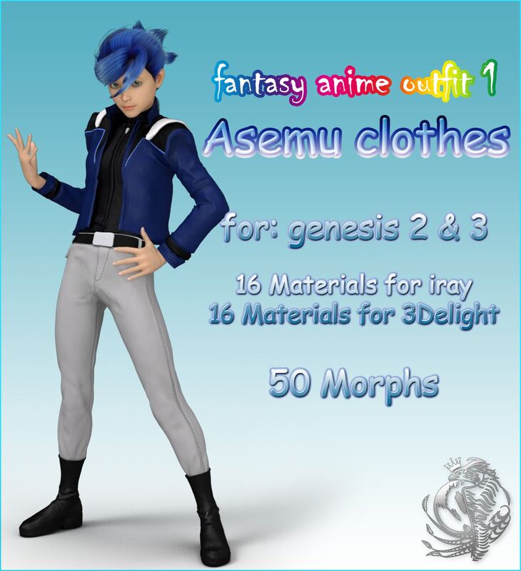fantasyanimeoutfit 2  Takumi clothes for G3