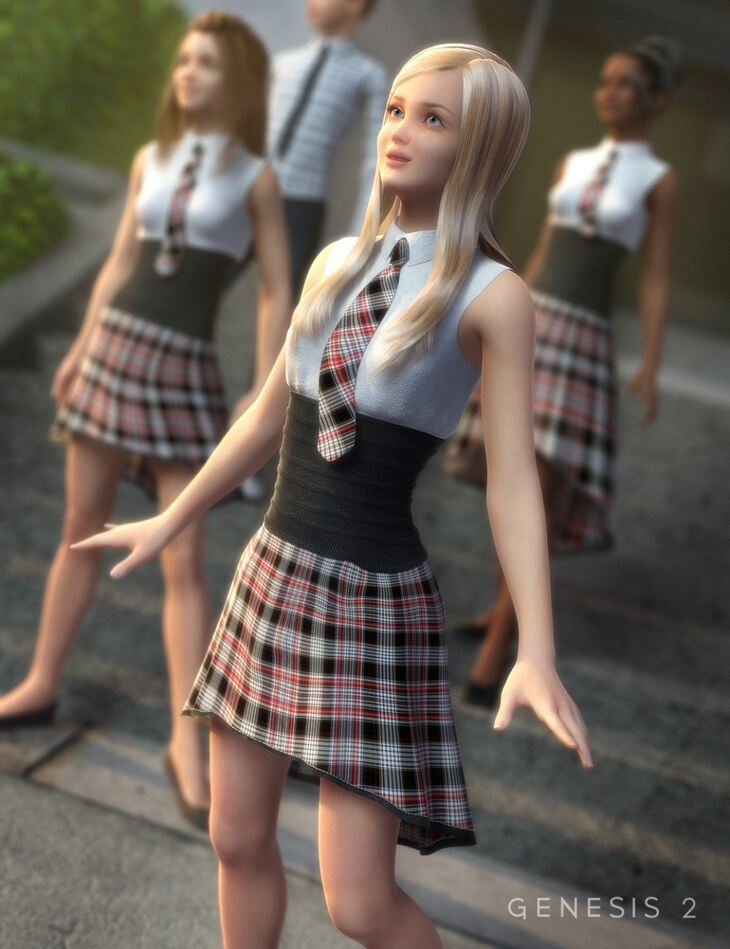 Private School For Genesis 2 Female S Textures Render State