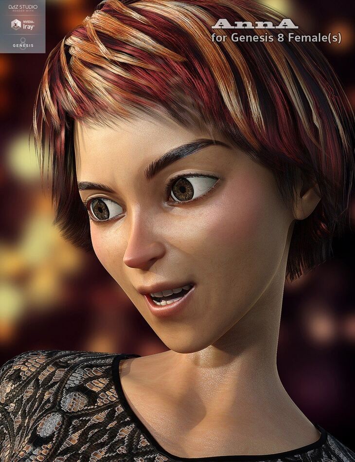 Anna Hd For Genesis Female Render State