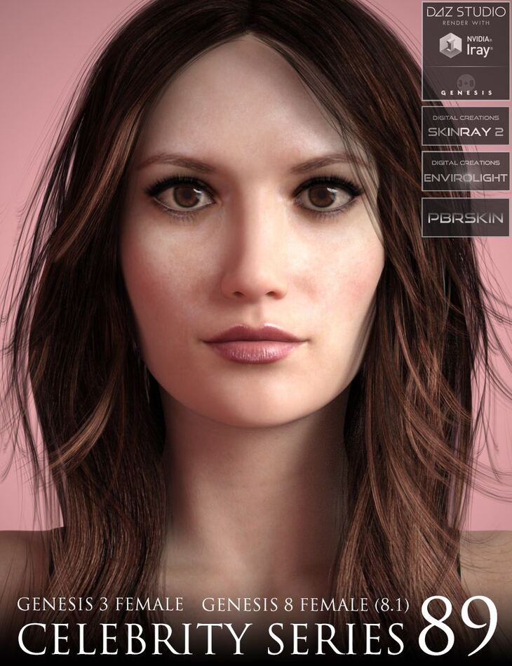 Celebrity Series 89 for Genesis 3 and Genesis 8 Female (8.1) - Render-State