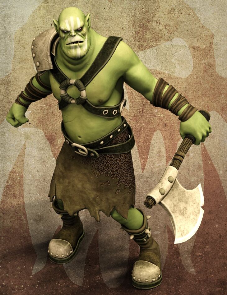 Orc Warrior Outfit for Genesis 8 Male – Render-State