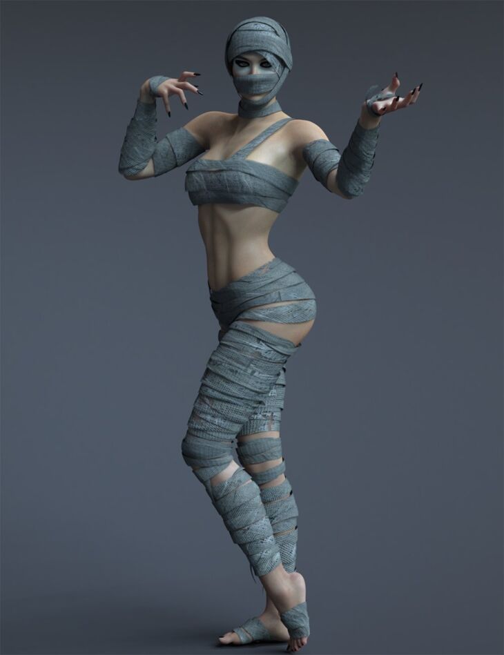 X Fashion The Mummy Genesis 8 And 81 Females Render State 5226