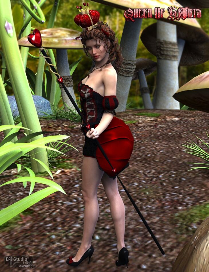 Queen Of Hearts For Genesis 2 Female S Render State