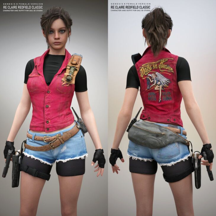 REV2 Claire Redfield for G8F - Daz Content by guhzcoituz