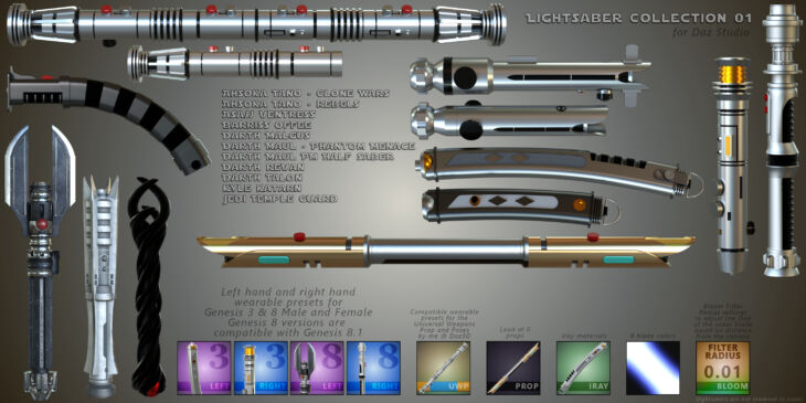 Mmx-lightsaber Collection 01 – Render-state