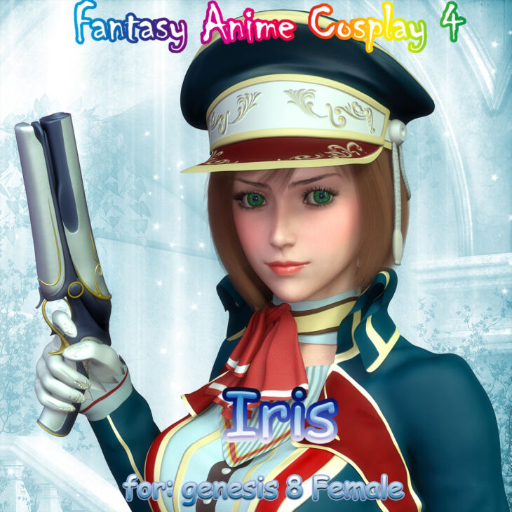 Fantasy Anime Cosplay 4 _ Iris For G8F – Render-State