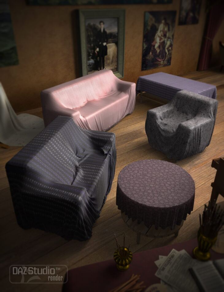 Cloth Sofa Sets RenderState