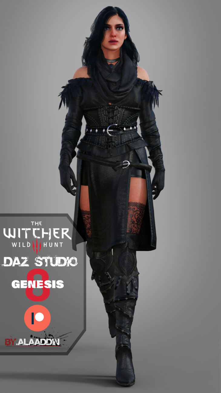 Yennefer of Vengerberg For Genesis 8 and 8.1 Female - Daz Content by merade