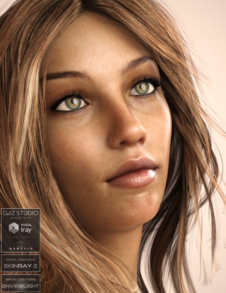 Anatomically Correct Jenna For Genesis 3 And Genesis 8 Female Render