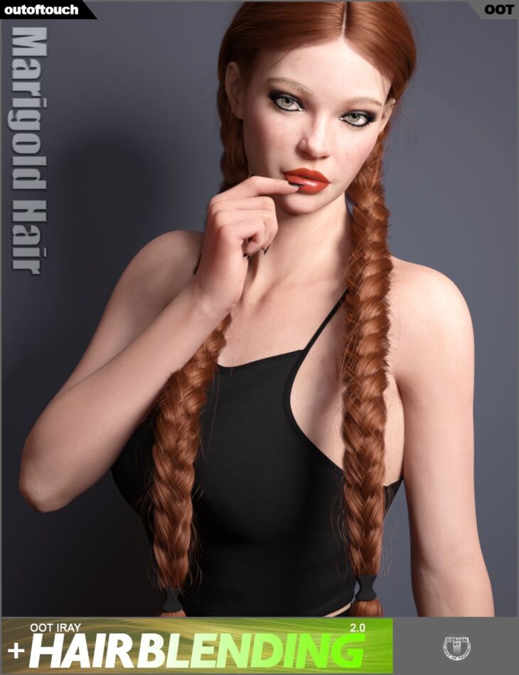 Marigold Hair For Genesis 3 And Genesis 8 Female S Render State