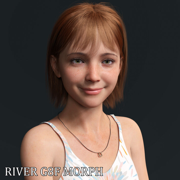 River Character Morph for Genesis 8 Females – Render-State