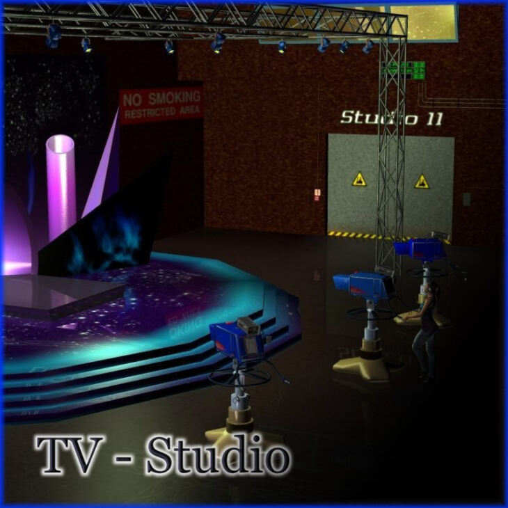 TV Studio - Render-State