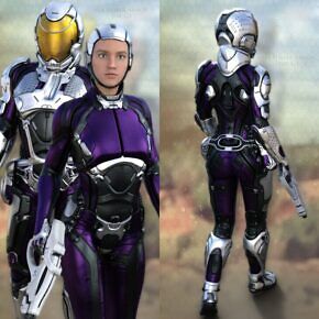 MEA Heleus Armor for G3 - Render-State